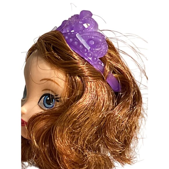 Sofia The First Mini Princess Doll In Purple Dress By Mattel 2012 - Picture 8 of 8